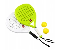 Lean Toys Teniso rinkinys 2 raketės 2 kamuoliukai