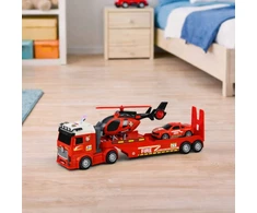 Lean Toys Gaisrinės gelbėjimo rinkinys raudonas