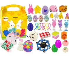 Lean Toys Vaikiškas sensorinių žaislų rinkinys, 36 vnt