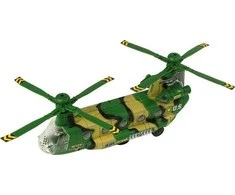Lean Toys Karinio sraigtasparnis LeanToys High Wings su šviesom ir gasais