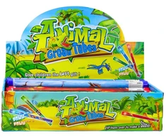 Lean Toys Garso vamzdelis su dinozaurų motyvais ir šviesos efektais, 40 cm