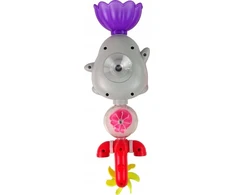 Vandens žaislas vaikams Lean Toys su pingvinu ir gėle