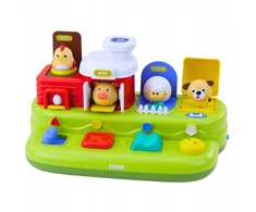 Lean Toys Interaktyvus edukacinis žaislas vaikams su gyvūnėliais