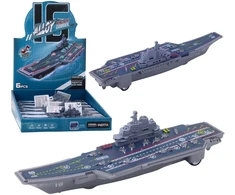 Lean Toys Karinis lėktuvnešis su šviesomis ir garsais 24 cm