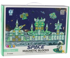 Lean Toys Magnetiniai konstruktoriai vaikams 172 dalys
