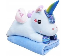 Lean Toys Pliušinis vienaragis 55 × 30 × 22 cm