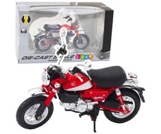 Lean Toys RETRO MOTORCYCLE CLASSIC METAL Raudonas 1:12