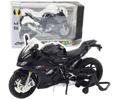 Lean Toys SPORTINIS MOTOCIKLAS METALINIS Juodas S1000 1:12