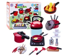 Lean Toys Vaikiškas virtuvės žaislų rinkinys 36 vnt.