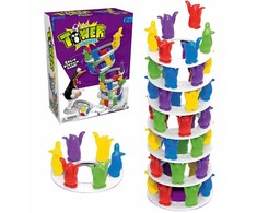 Lean Toys „Pingvinai bokšte“ įgūdžių žaidimas nuo 3 metų