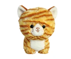 Lean Toys Pliušinis žaislas - dryžuotas katinas, 17 cm