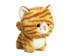Lean Toys Pliušinis žaislas - dryžuotas katinas, 17 cm