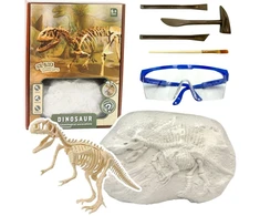 Lean Toys Mažojo paleontologo rinkinys su dinozauro griaučiais