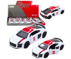 Lean Toys Metalinė sportinė mašina 1:43 su atidaromomis durimis