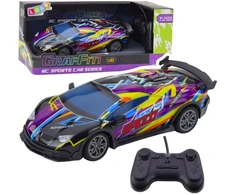Lean Toys Nuotoliniu būdu valdomas automobilis su LED apšvietimu, 1:22 mastelis