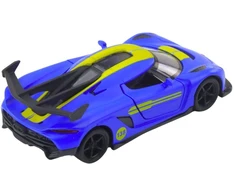 Lean Toys Metalinis sportinis automobilis 1:32 su atidaromomis durimis