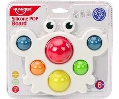 Lean Toys Sensorinė krabo formos lenta vaikams