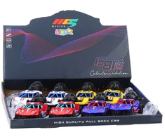 Lean Toys Sportinis automobilis su šviesomis, garsais ir dūmų efektu 1:36