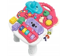 Lean Toys Edukacinis interaktyvus muzikinis stalas vaikams