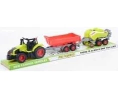 Lean Toys „LeanToys“ traktorius + dvi mašinos