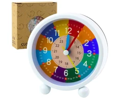 Lean Toys Vaikiškas žadintuvas be garso, 9 cm