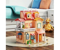 Lean Toys Vilos statybiniai kaladėlės 246 vnt.