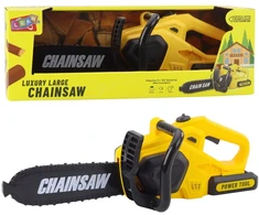 Lean Toys Žaislinis grandininis pjūklas su šviesomis ir garsais, 41 cm