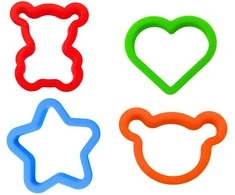 Lean Toys Magnetinė lenta su spaudais ir trafaretais, 33x26.5x3 cm