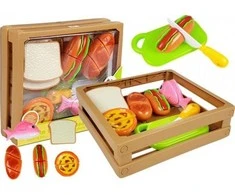 Lean Toys Žaislinis maisto gamybos rinkinys vaikams, 22x20x6 cm