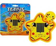Lean Toys Elektroninis žaidimas Tetris Geltonas