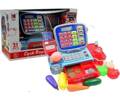 Lean Toys Elektroninis kasos aparatas su barkodų skaitytuvu