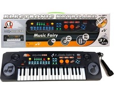 Lean Sport klaviatūros vargonai su mikrofonu, 37 klavišai, USB