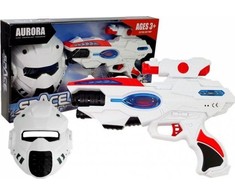 Lean Toys Žaislų rinkinys su šalmu ir lazeriniu kardu vaikams