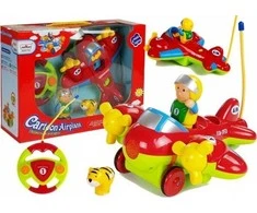Lean Toys Lėktuvas su nuotolinio valdymo pulteliu