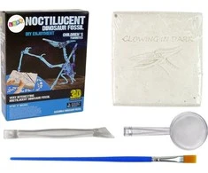 Lean Toys Archeologijos kasinėjimų rinkinys dinozauro skeletas pteranodon 3D holograma