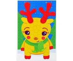 Lean Toys Mozaika LeanToys Kalėdos