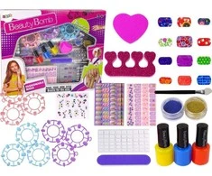 Lean Toys Nagų dažymo rinkinys vaikams