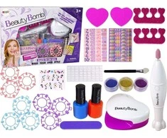 Lean Toys Nagų dažymo rinkinys vaikams