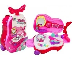 Grožio rinkinys mergaitėms Lean Toys, rožinis