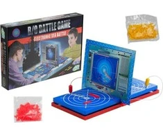 Lean Toys Elektroninis strateginis žaidimas "Laivų mūšis"