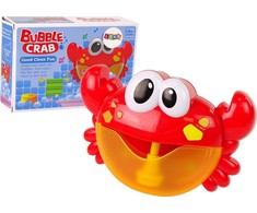 Lean toys Vonios žaislas muilo burbulų generatorius Raudonasis krabas