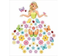 LearnHow Dvipusės langų dekoracijos - Lady Spring 58 vnt