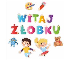 „LearnHow“ mokyklos dekoracijos – „Hello Nursery“ (didelės raidės)