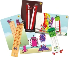 Learning Resources Mokymosi ištekliai – Skaičių blokai – Užduočių rinkinys su skaičiais nuo 11 iki 20 (LSP0950-SCA)