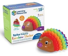 Learning Resources Mokymosi ištekliai Rūšiuotojas Rainbow Hedgehog dispersal rinkinys