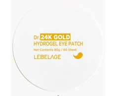 Lebelage LEBELAGE Hidrogeliniai akių pleistrai. Dr 24K GOLD 60 vnt.