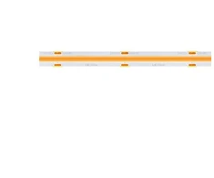 LED juosta 24Vdc, 14W/m, COB 528LED/m, 1350lm, šiltai balta 2700K, IP20, 180°, LED LINE