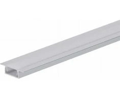 LED juosta Prescot Prescot LED profilis MICRO-K-ALU-MLC-1M 1m pieniškas įleidžiamas anoduotas COM