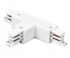 Led Line Prime Jungtis T formos 3 fazių bėgeliui LUMICANTO kairė pusė baltas