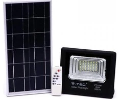 V-tac 12W LED prožektorius su saulės baterija.